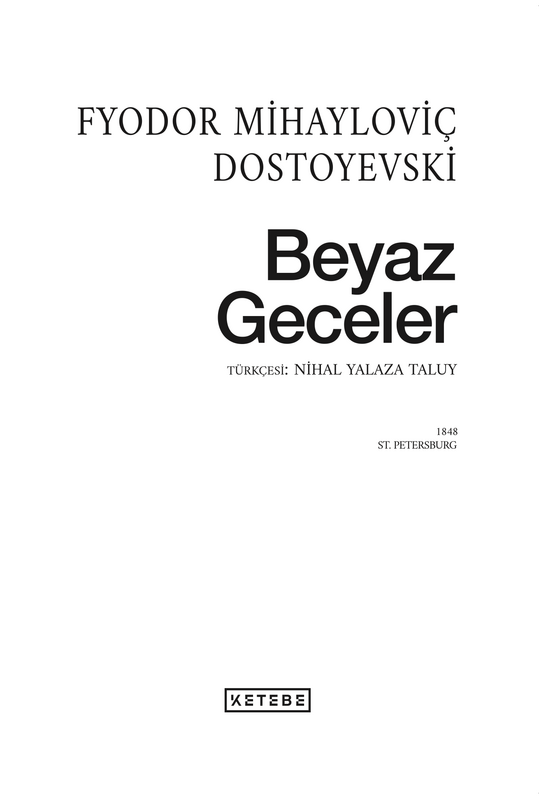 Beyaz Geceler