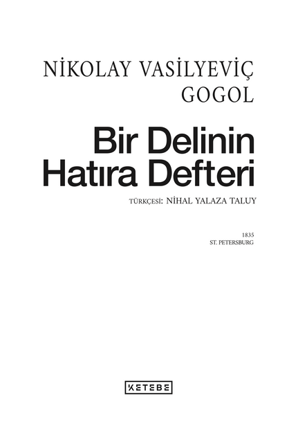 Bir Delinin Hatıra Defteri - Thumbnail