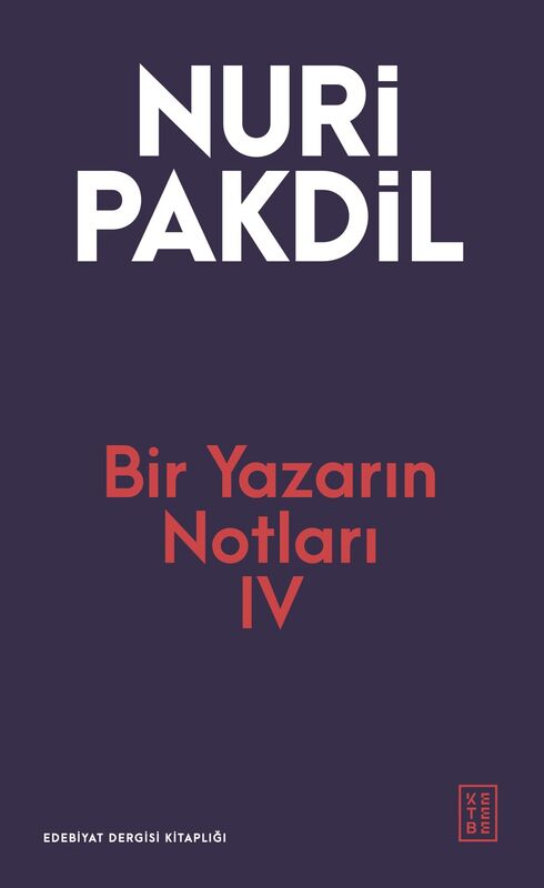 Bir Yazarın Notları 4