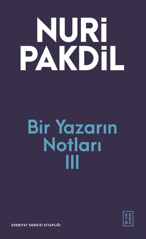 Bir Yazarın Notları 3